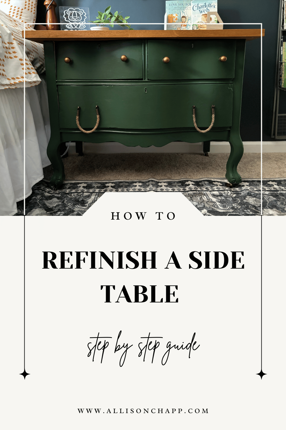 How to Refinish a Side Table